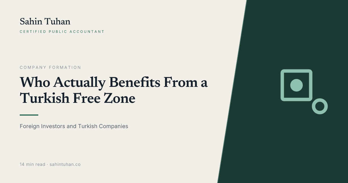 Who Actually Benefits From a Turkish Free Zone: Foreign Investors and Turkish Companies
